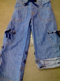 Baby GAP Girls Roll - Up Jeans